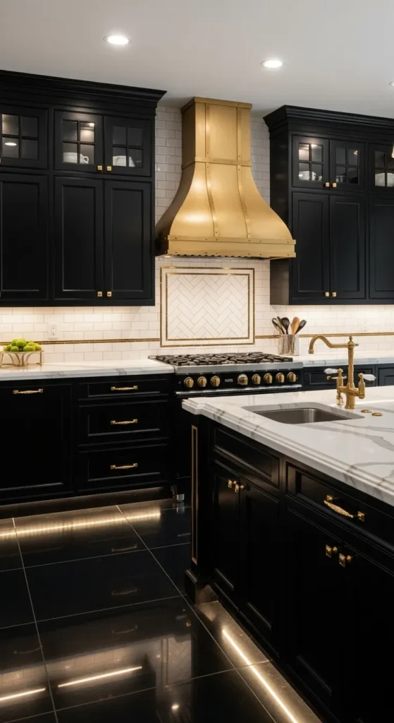 Black and White Kitchens