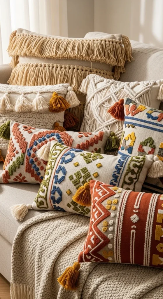 Grey Boho Living Room Ideas