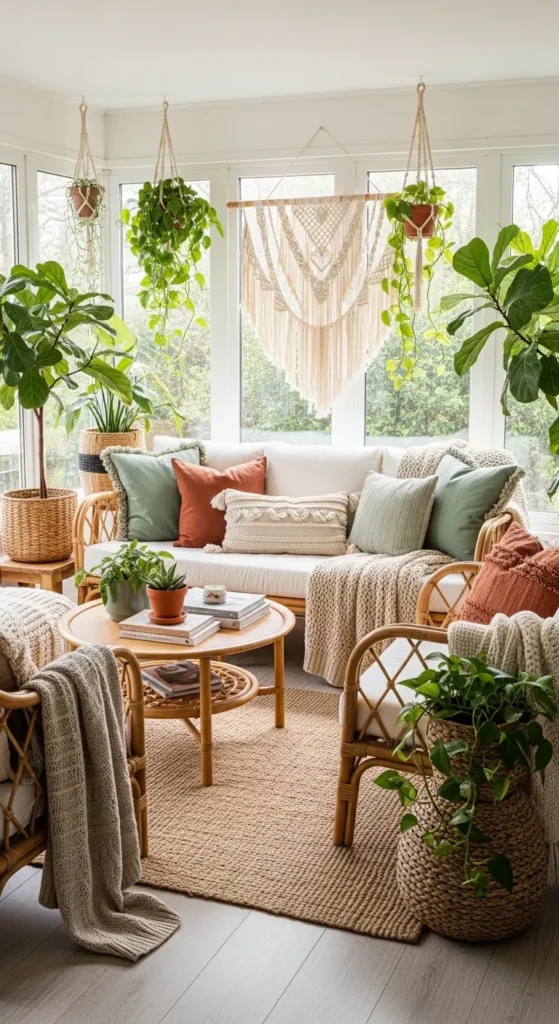 Boho Style Sunrooms