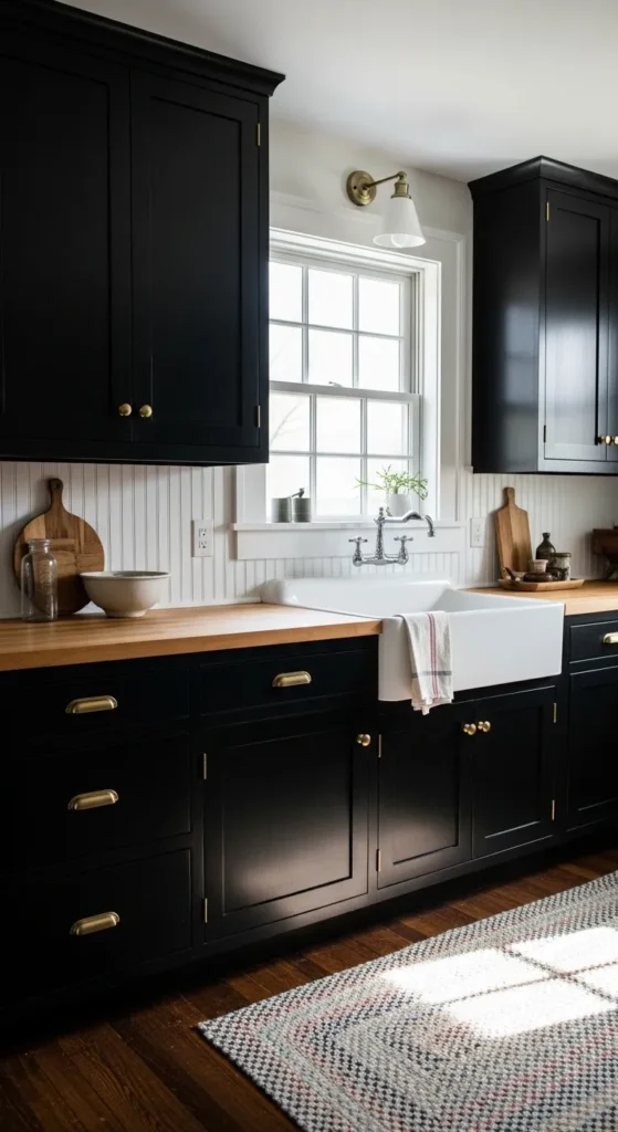 Black and White Kitchens