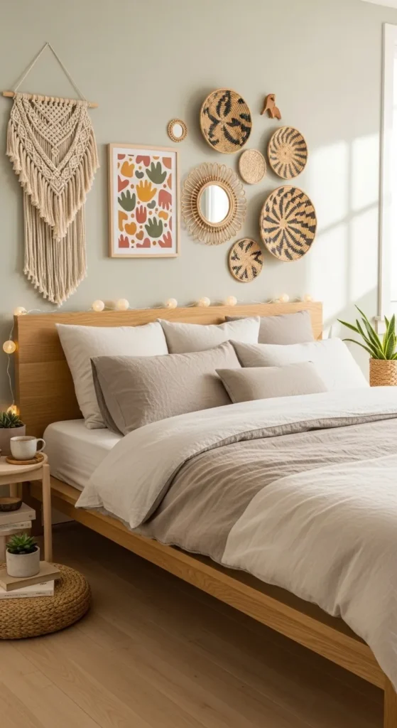 Japandi and Boho Bedroom Decor Ideas