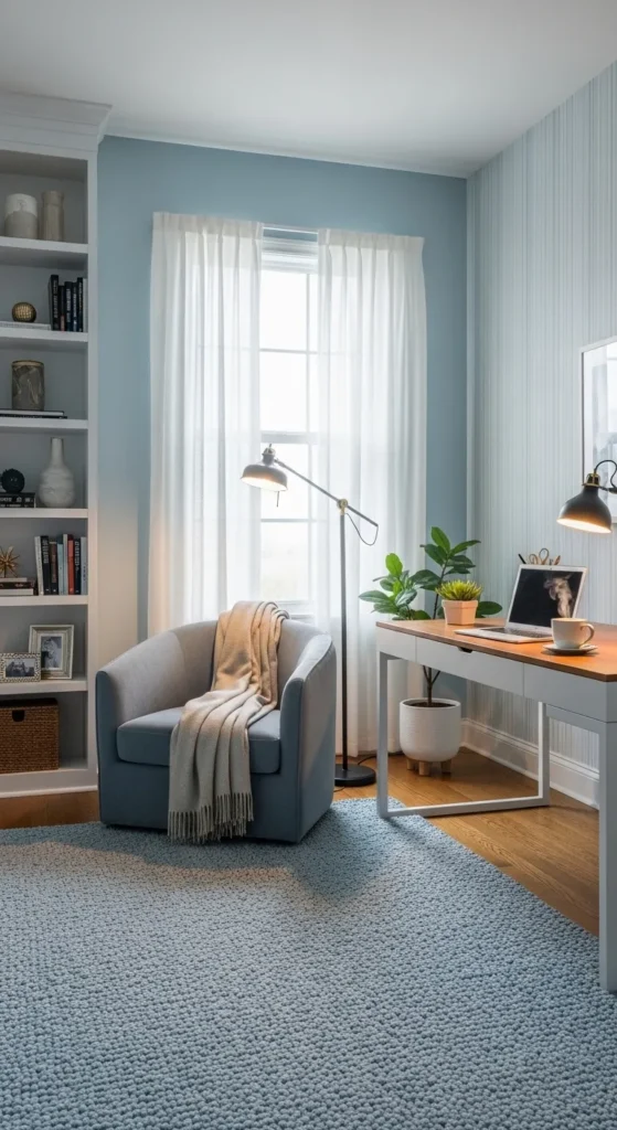 Blue Office Decor Ideas