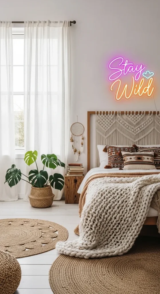 Boho Bedroom Lighting Ideas