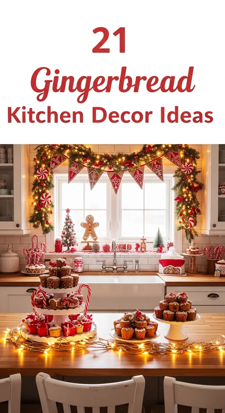 Gingerbread Kitchen Decor Ideas