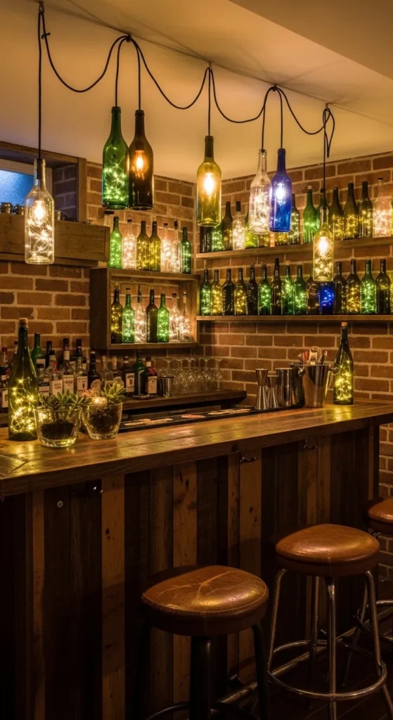 Affordable Basement Bar Ideas