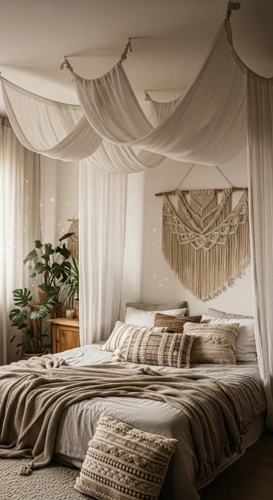 Boho Style Apartment Bedrooms