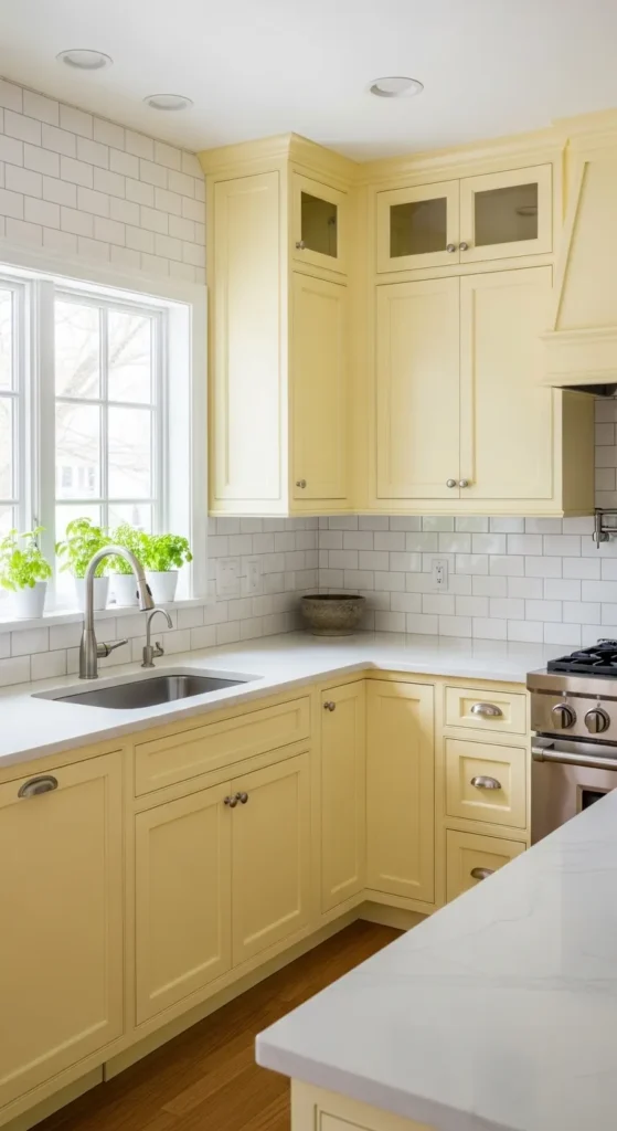 Yellow Kitchen Cabinet Ideas