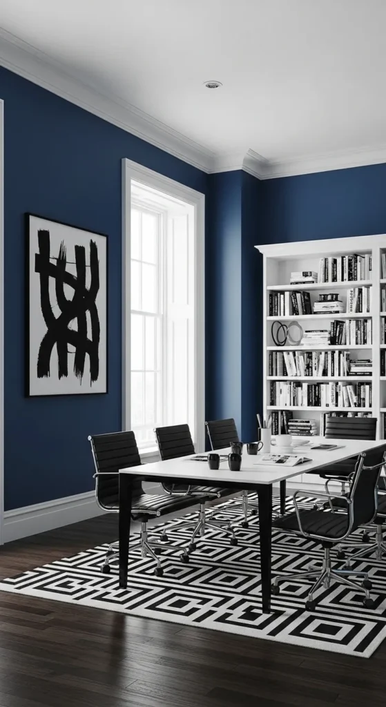 Blue Office Decor Ideas