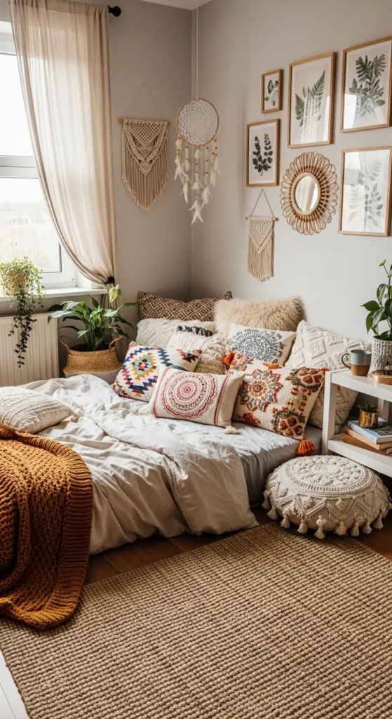 Cozy Boho Style Bedroom Ideas