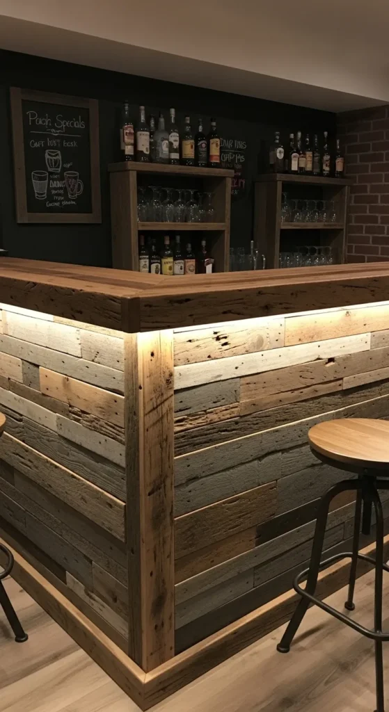 Affordable Basement Bar Ideas