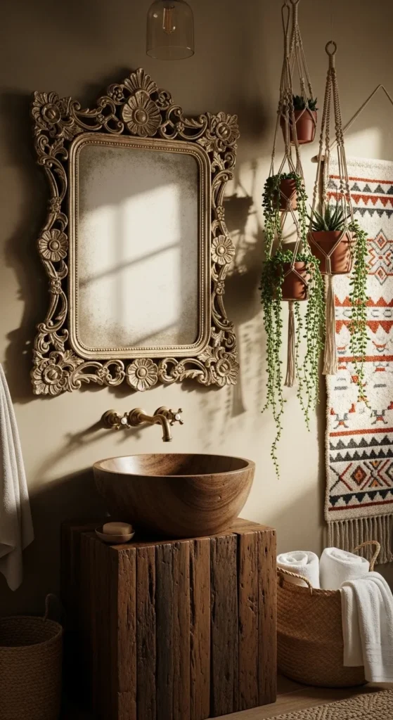 Boho Bathroom Ideas
