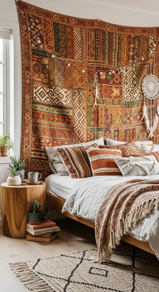 Boho Style Apartment Bedrooms