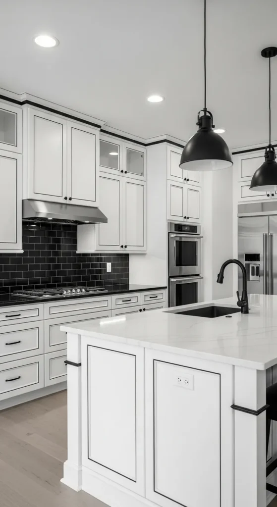 Black and White Kitchens