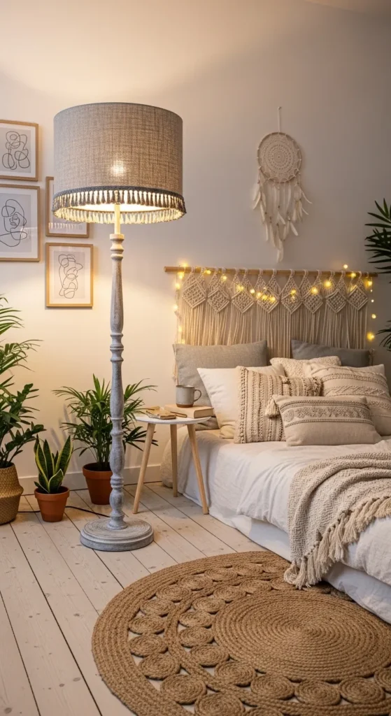 Grey Boho Bedroom Ideas 