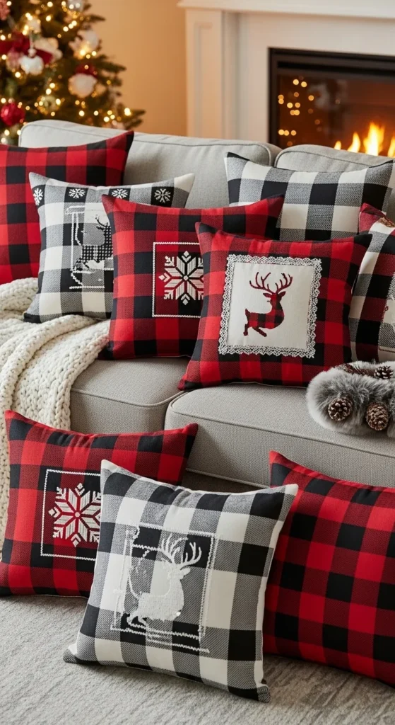 Buffalo Check Christmas Decor