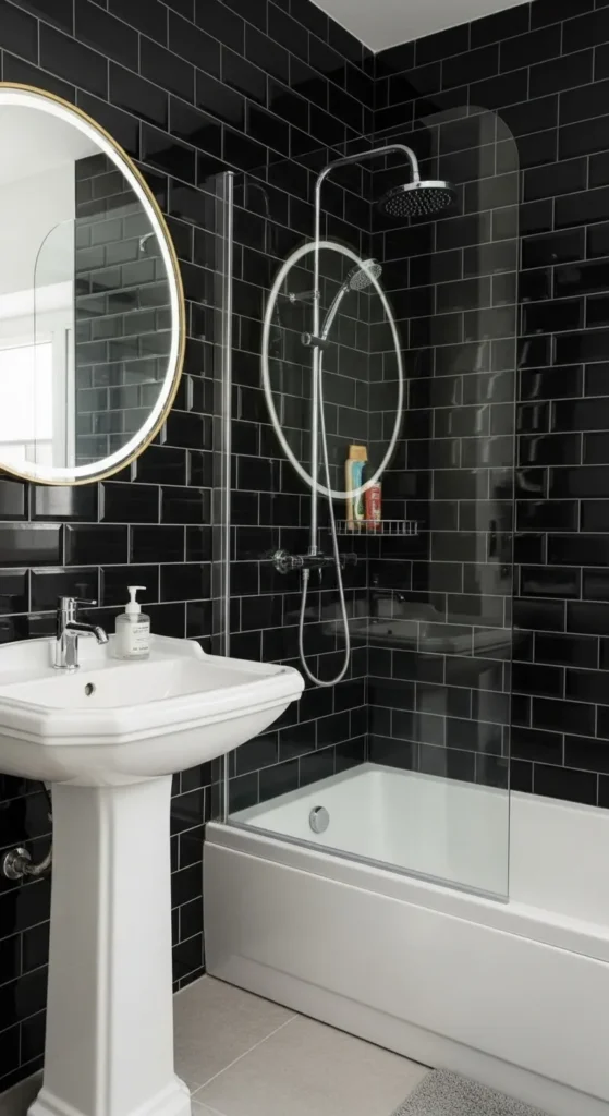 Black Bathroom Decor Ideas
