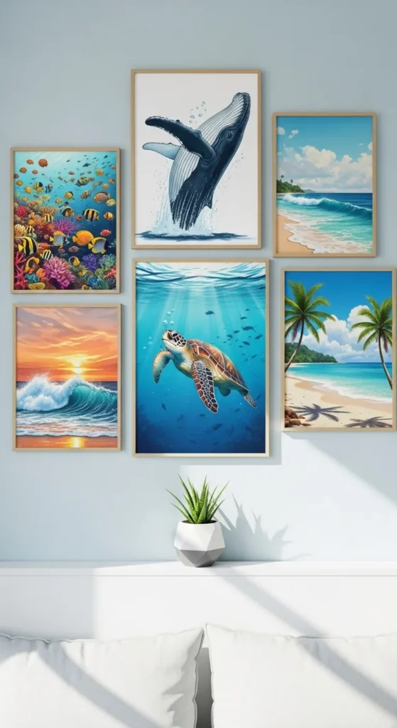 Ocean Inspired Kids Room Ideas