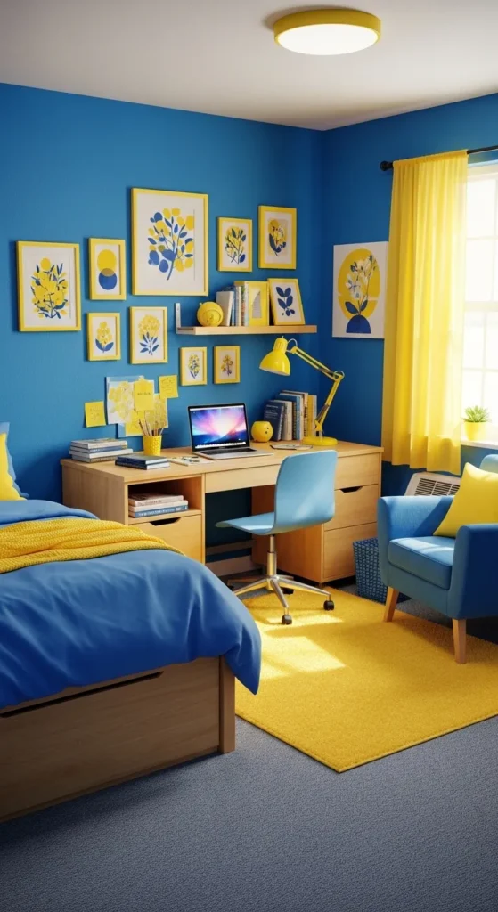 Blue Dorm Room Ideas