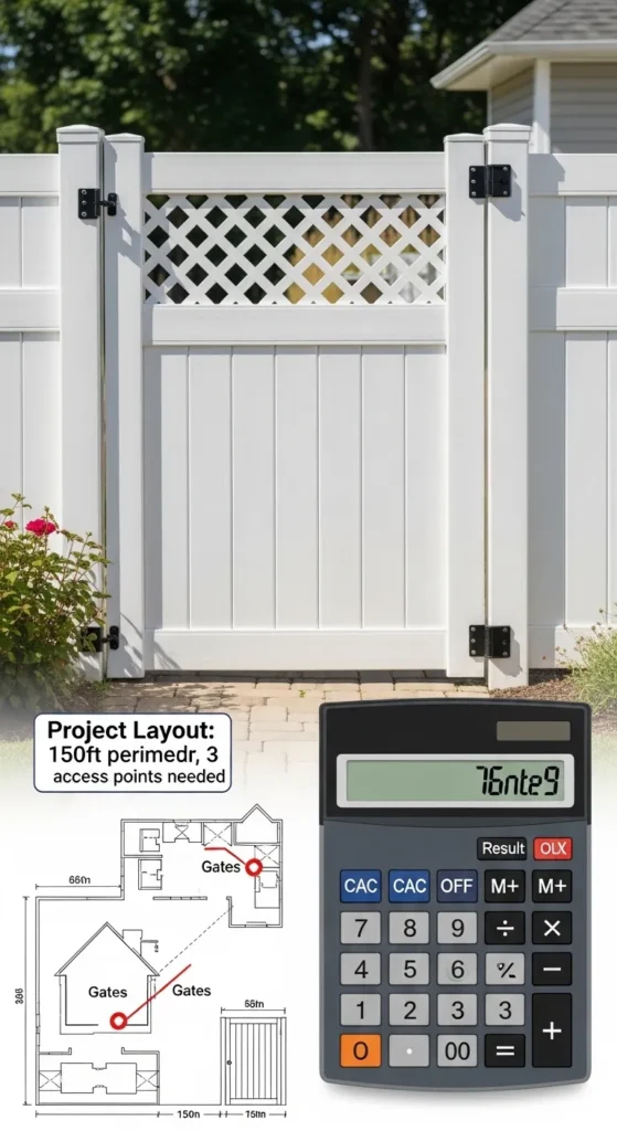 Vinyl Fence Calculator
