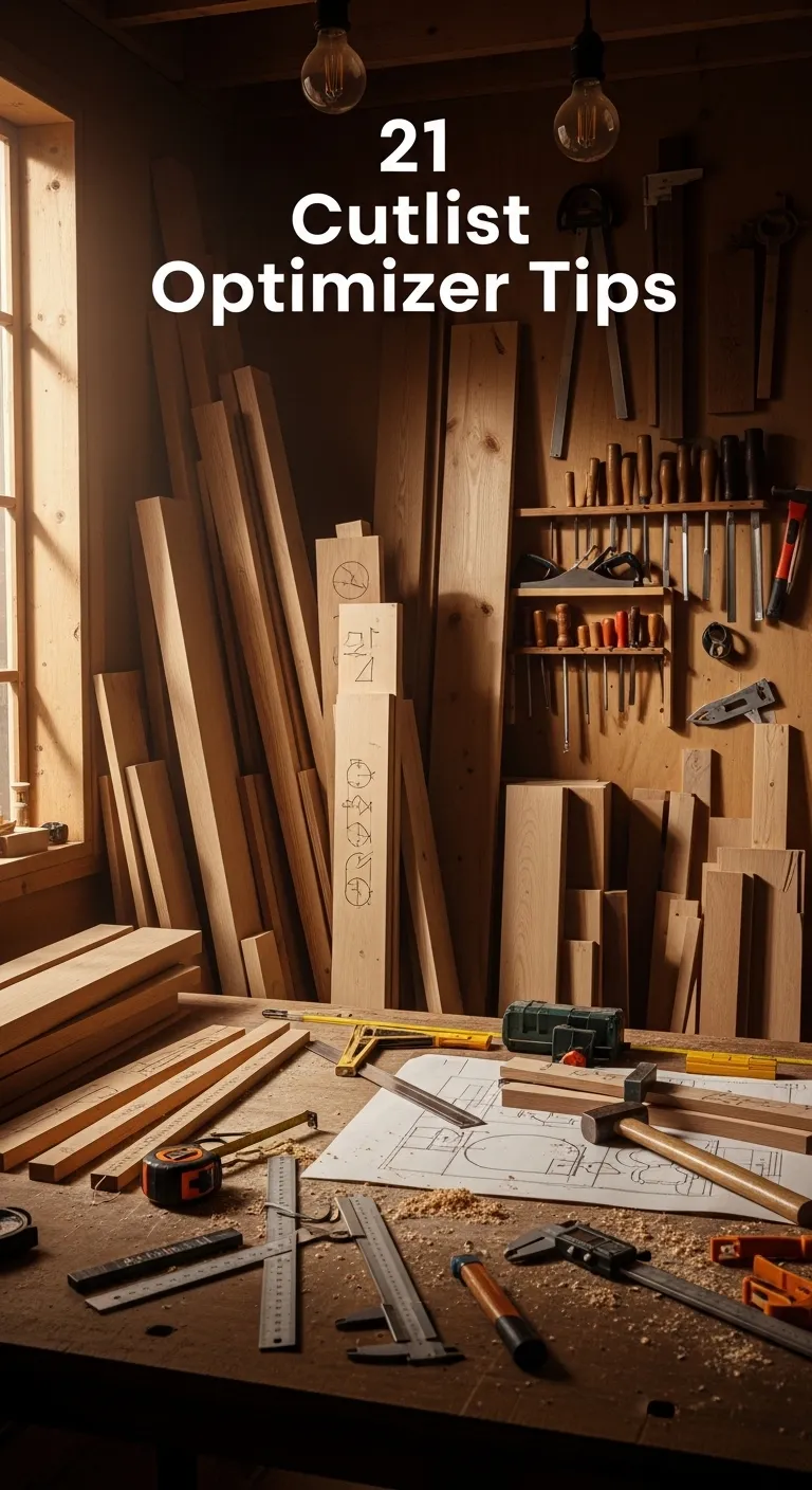 Cutlist Optimizer Tips