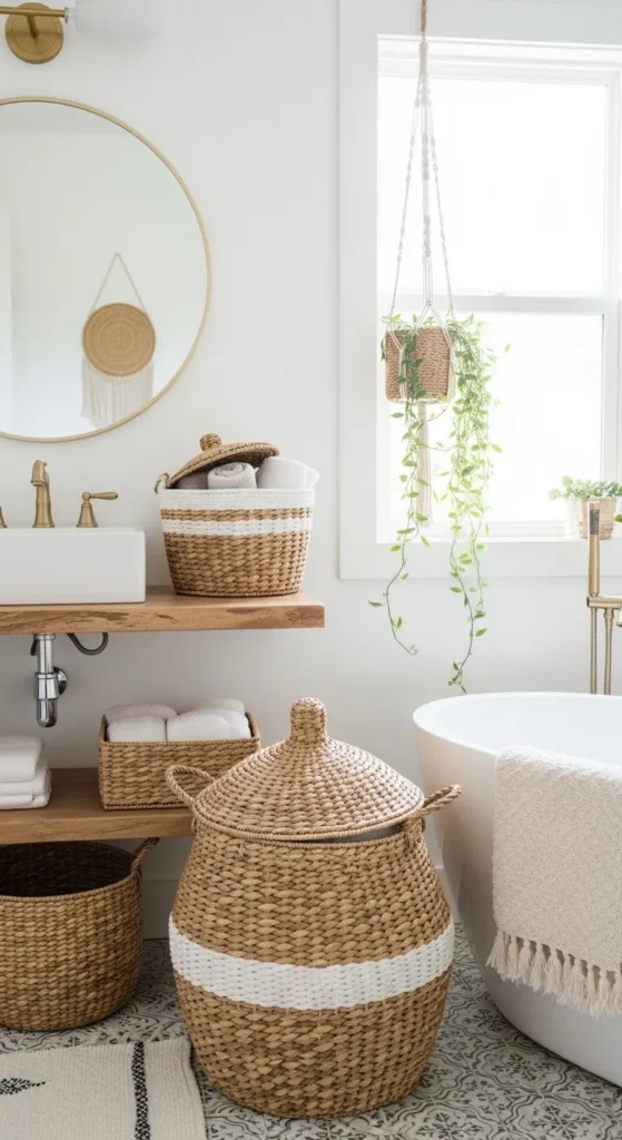 Vibrant Boho Bathroom Ideas