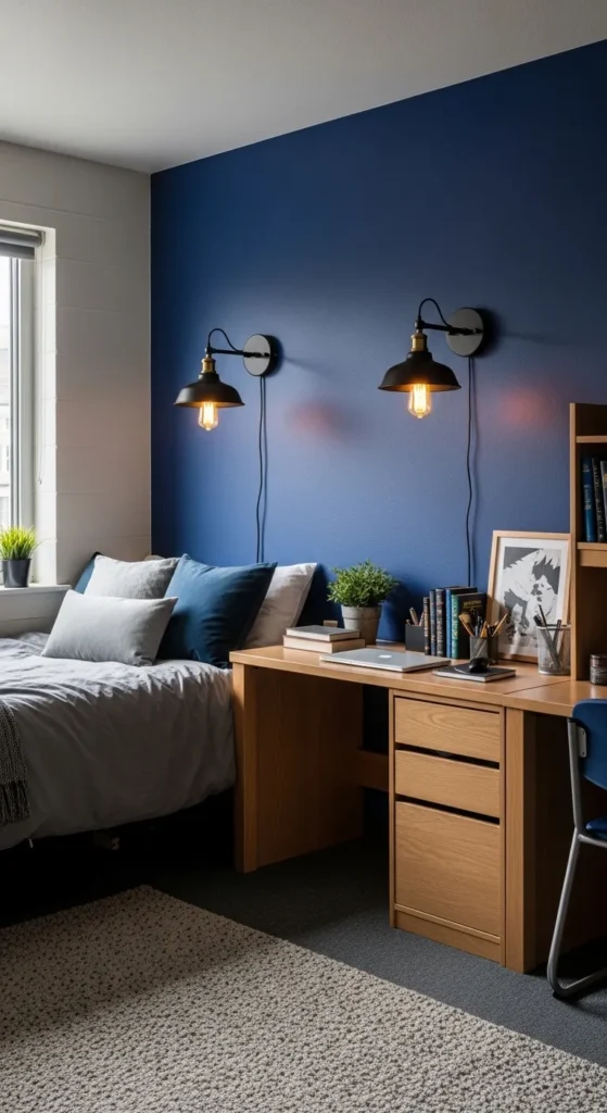Blue Dorm Room Ideas