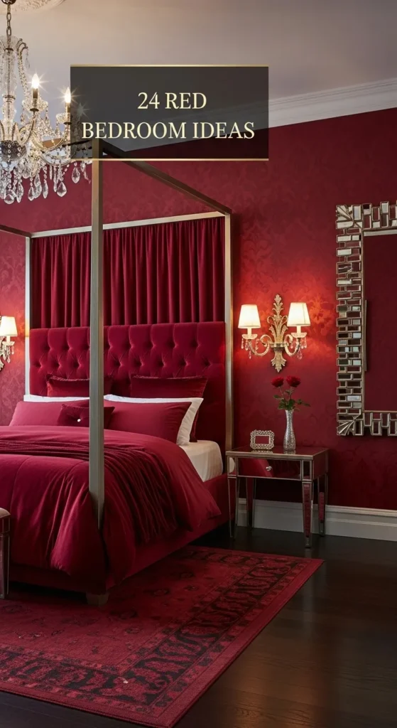 Red Bedroom Ideas