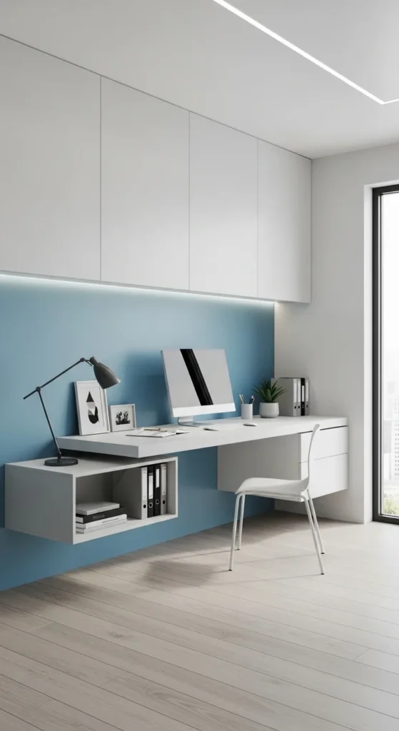 Blue Office Decor Ideas