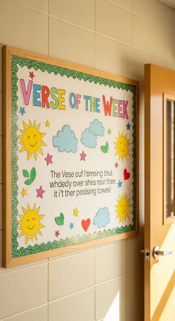 Bible Classroom Decor