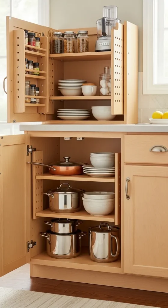 Kitchen Cabinet Space Savers