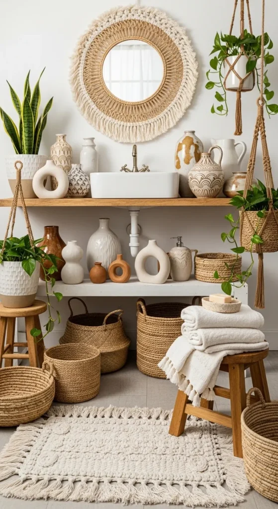Boho Bathroom Ideas