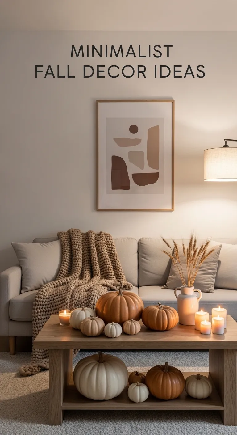 Minimalist Fall Decor Ideas
