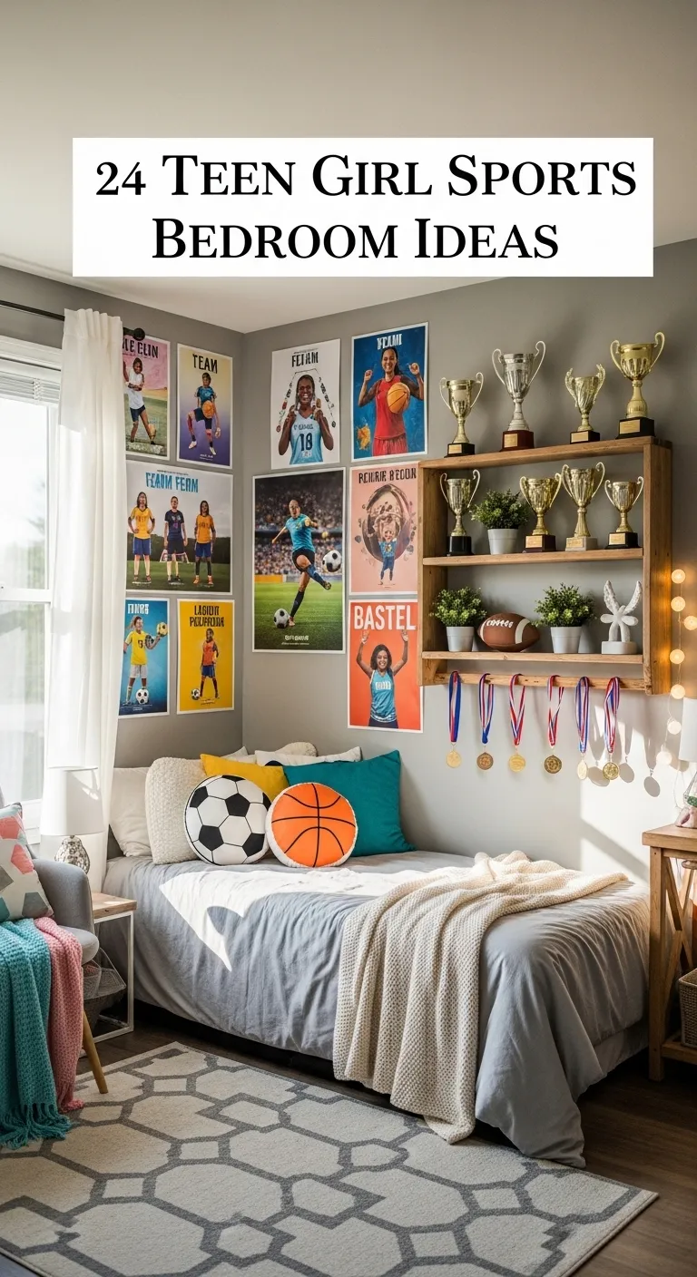 Teen Girl Sports Bedroom Ideas