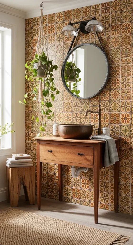 Boho Bathroom Ideas