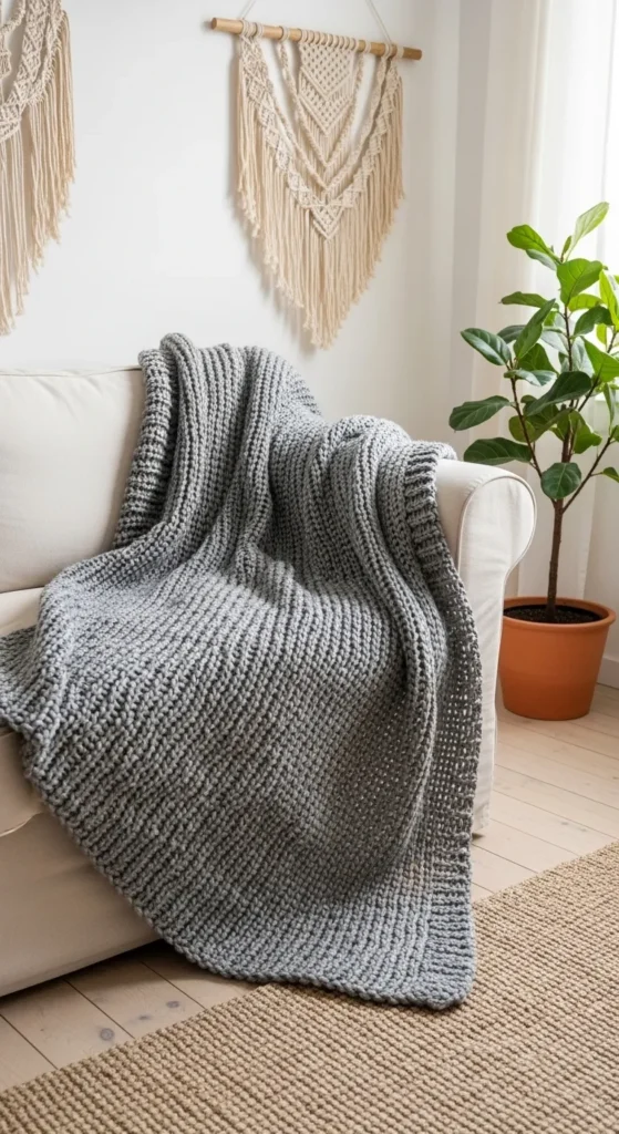 Grey Boho Living Room Ideas