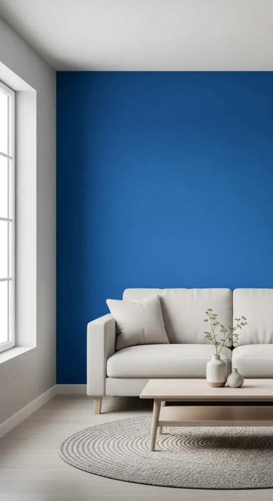 Colorful Minimalist Living Room