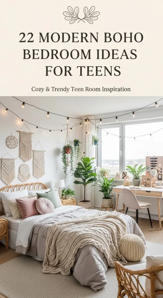Boho Bedroom Ideas for Teens