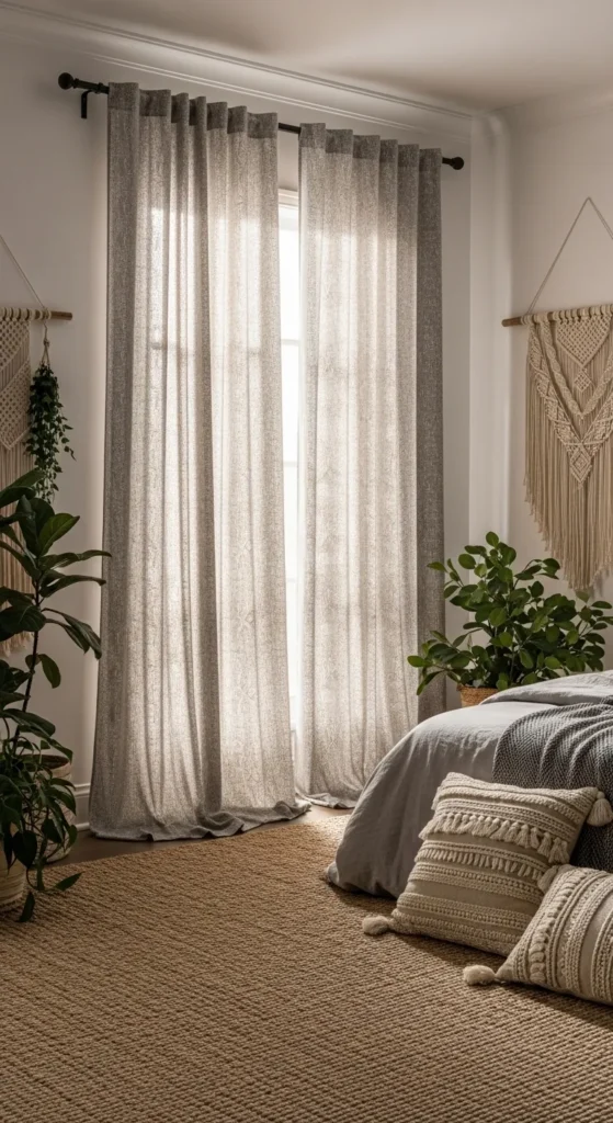 Grey Boho Bedroom Ideas 