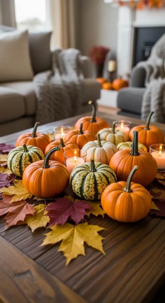 Fall Coffee Table Decor Ideas