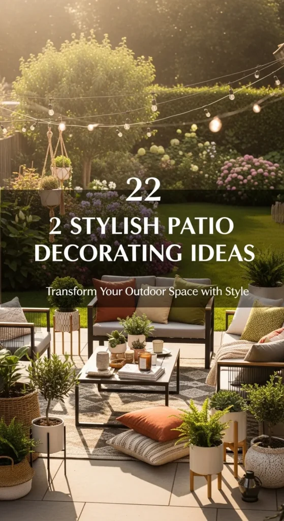 Patio Decorating Ideas