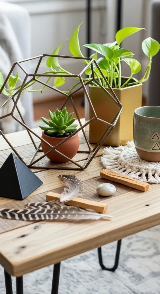 Boho Coffee Table Decor