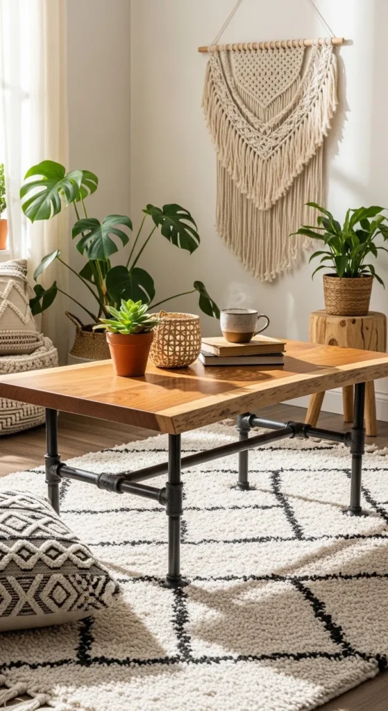 Grey Boho Living Room Ideas