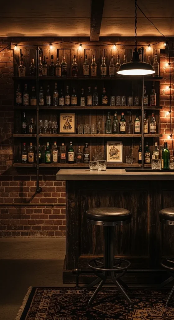 Affordable Basement Bar Ideas