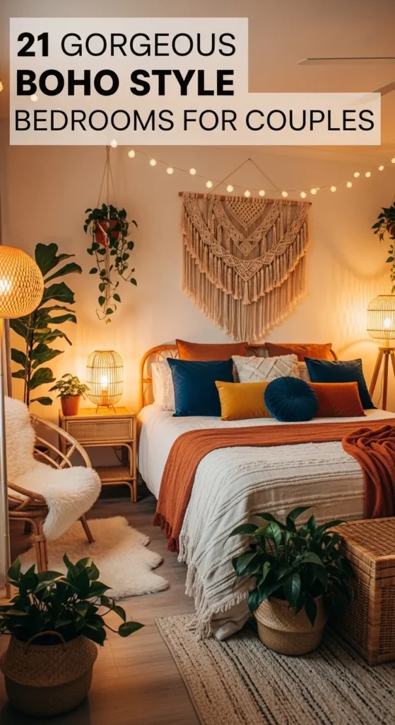 Boho Style Bedrooms for Couples