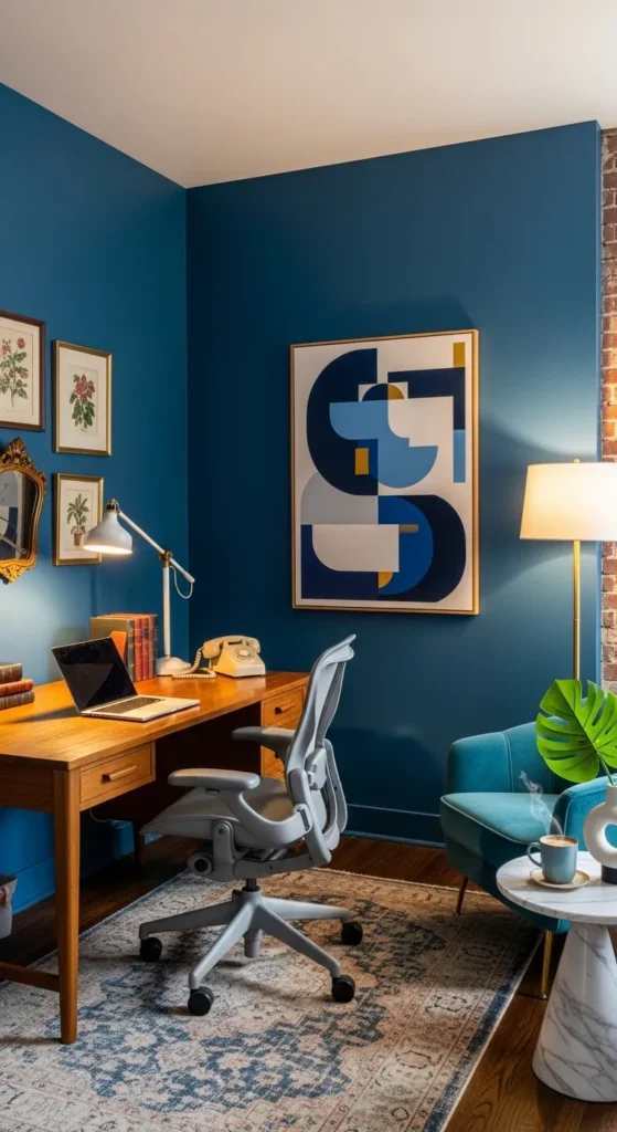 Blue Office Decor Ideas