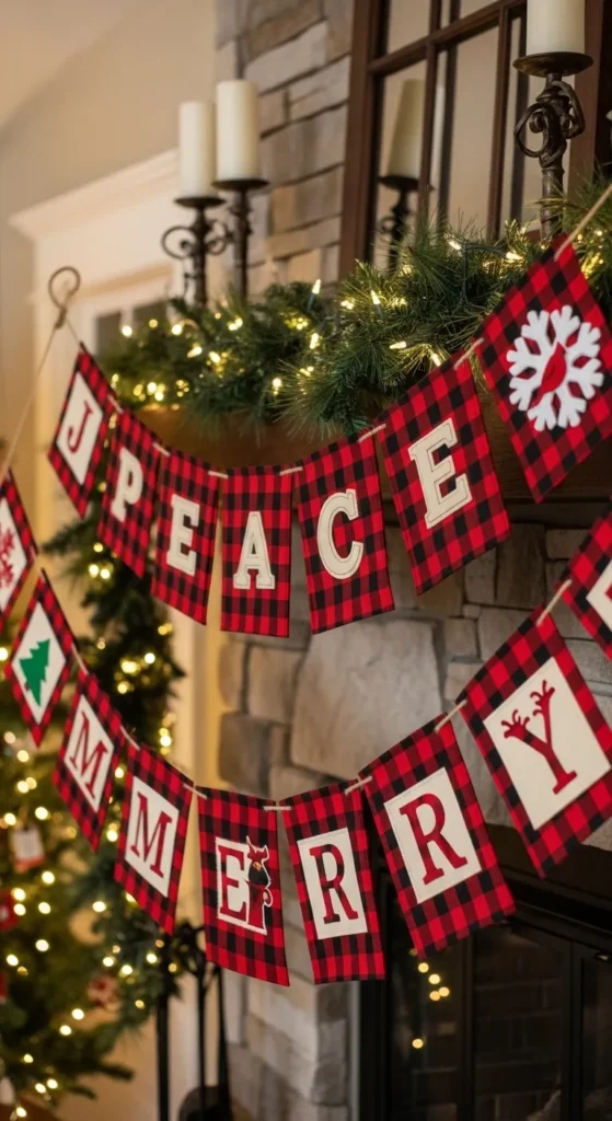 Buffalo Check Christmas Decor
