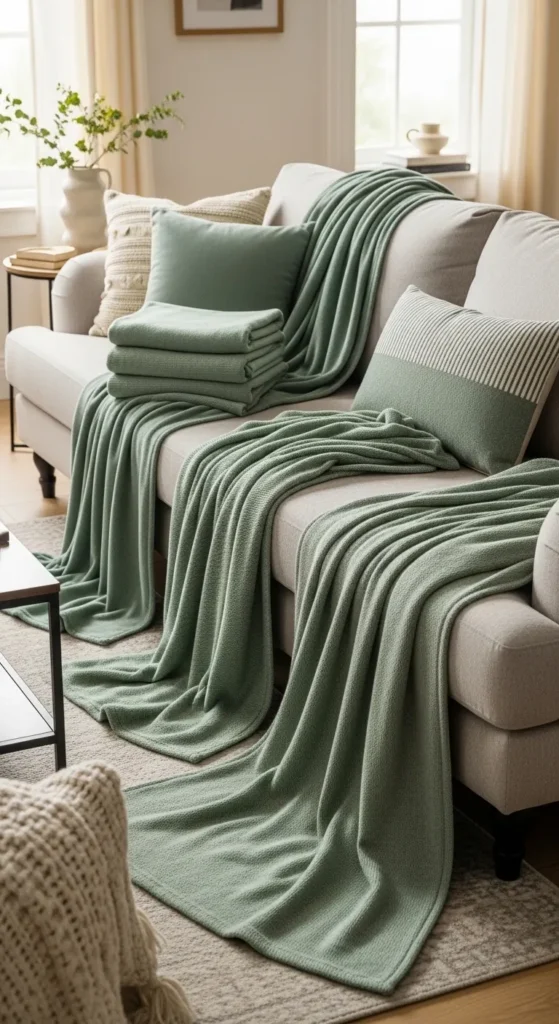 Sage Green Living Room