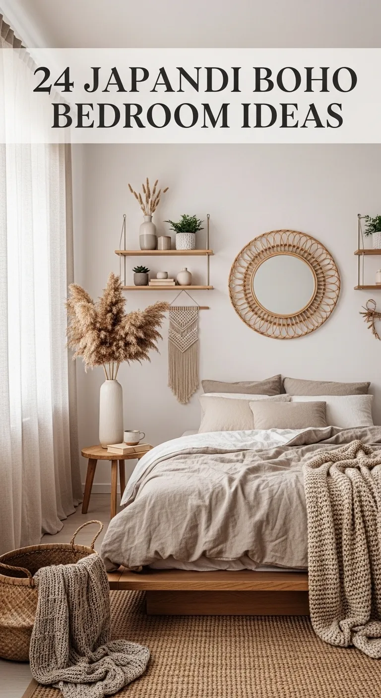 Boho Inspired Bedroom Wall Decor Ideas
