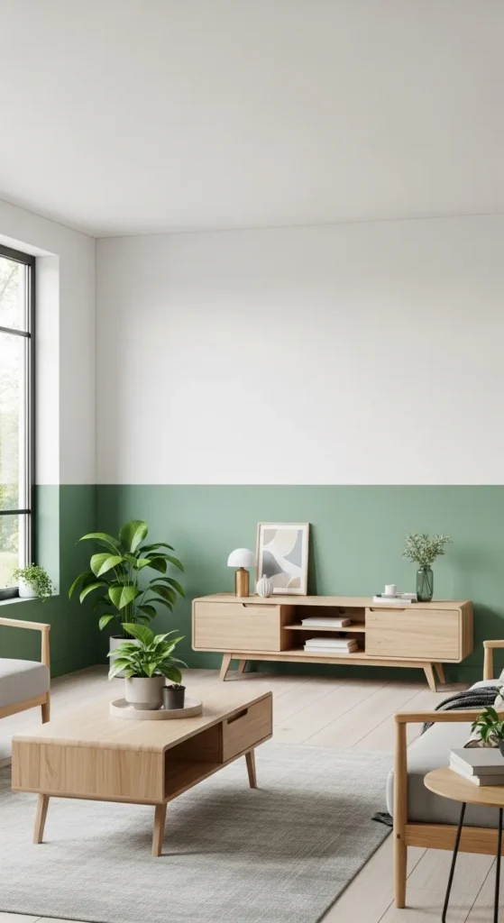 Sage Green Living Room