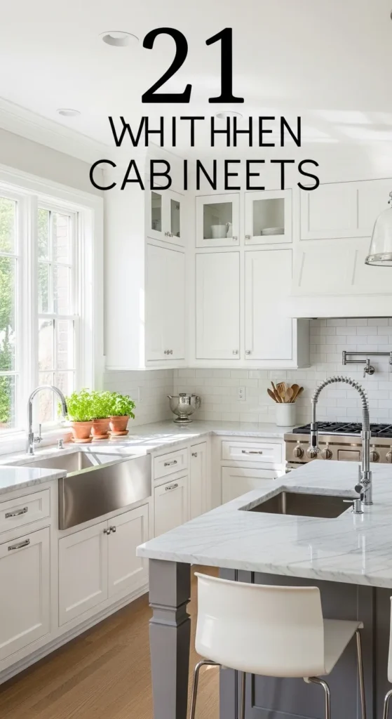 White Kitchen Cabinets